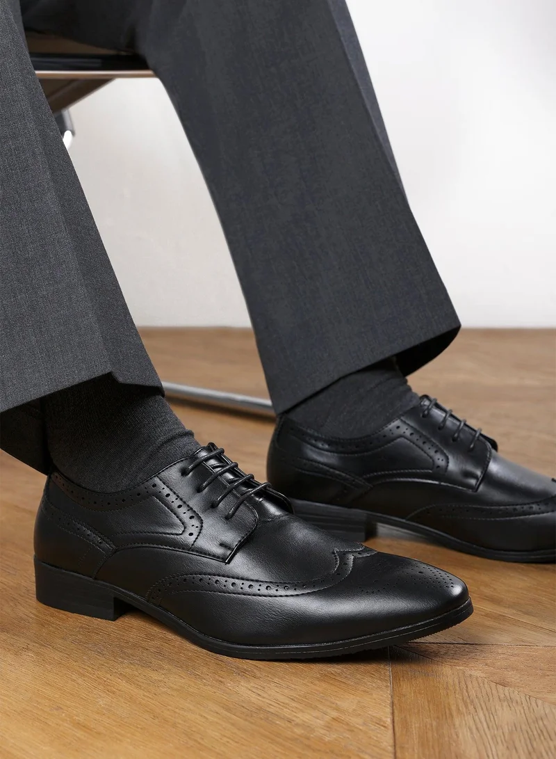 ويرز ذات فروم 'Dominic' Lace Up Derby Textured Formal Dress Work Shoes