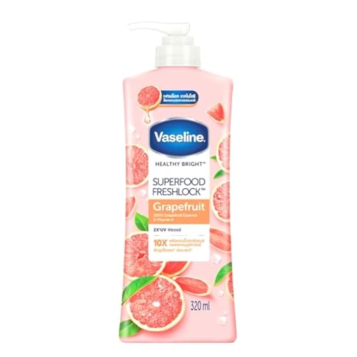 Vaseline Superfood Freshlock Grapefruit Body Lotion 320 ml - Image 1
