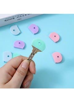 Generic 8PCS Plastic Key Cap Covers, Key Covers Key Identifiers Key Covers Caps for House Keys Perfect Coding System to Identify Your Keys in 4 Assorted Colors  - Image 2