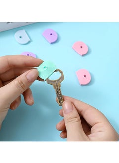 Generic 8PCS Plastic Key Cap Covers, Key Covers Key Identifiers Key Covers Caps for House Keys Perfect Coding System to Identify Your Keys in 4 Assorted Colors  - Image 3