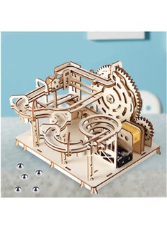3D Wooden Puzzle with LED Lamp for Kids - A DIY Mechanical Puzzle Assembly Kit for Model Building and Wood Crafting, Ideal for Boys and Girls
