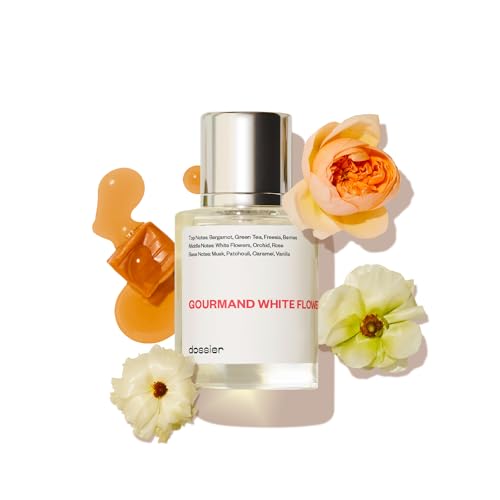 Dossier - Gourmand White Flowers - Eau de Parfum - Inspired by Viktor&Rolf's Flowerbomb - Perfume Luxury - Pure Infused - Paraben-Free - Vegan - For Women - Fragrance 1.7 Fl oz (Spray 50ml) - Image 1