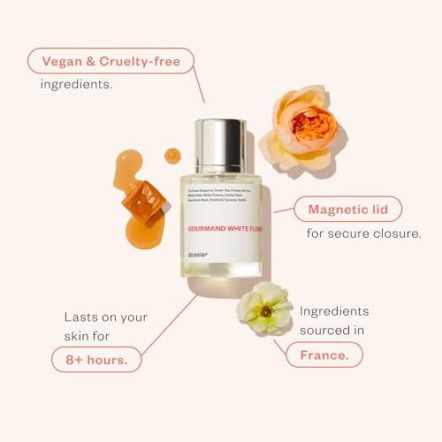 Dossier - Gourmand White Flowers - Eau de Parfum - Inspired by Viktor&Rolf's Flowerbomb - Perfume Luxury - Pure Infused - Paraben-Free - Vegan - For Women - Fragrance 1.7 Fl oz (Spray 50ml) - Image 2