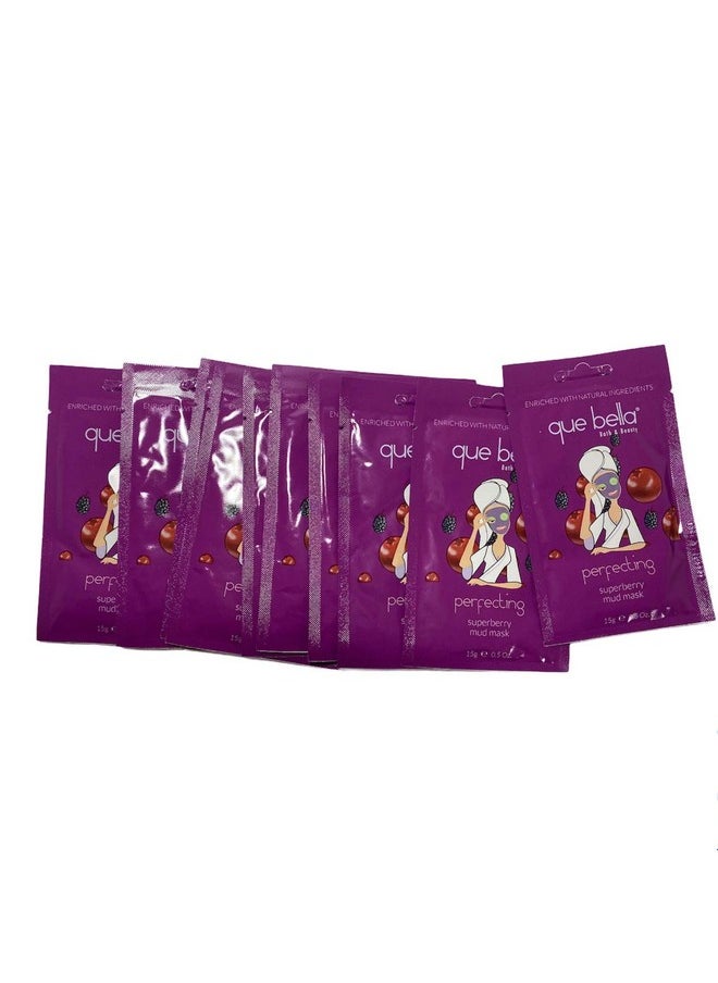 que bella - Ue Bella Perfecting Superberry Mud Mask Facial Treatments 0.5 Oz - Image 1