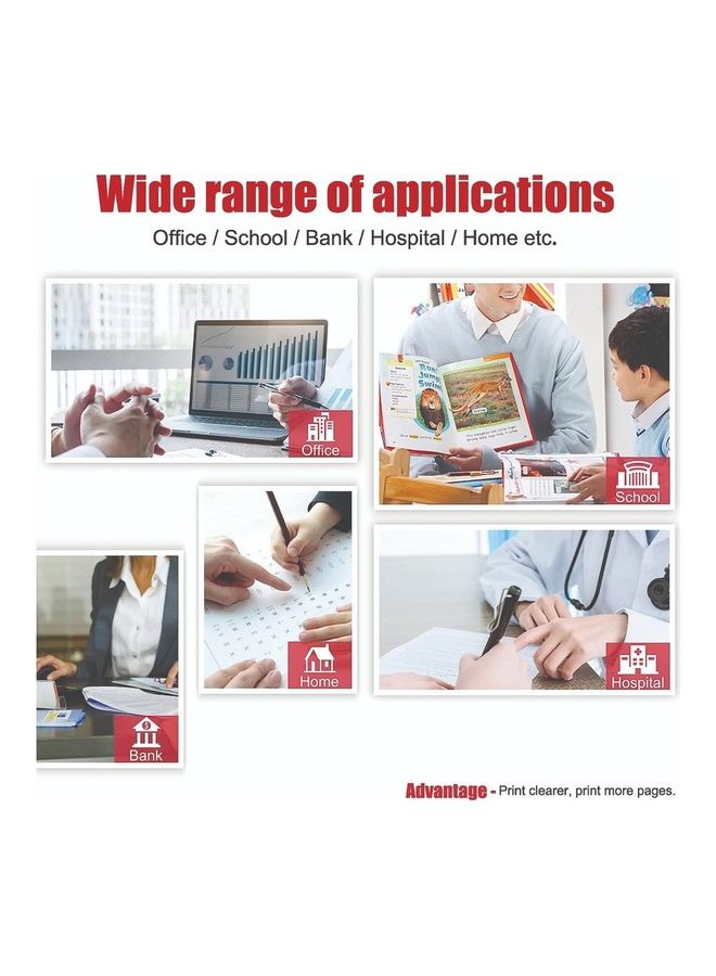 كانون 067 خرطوشة حبر 4 عبوات لطباعة MF656Cdw MF654Cdw MF653Cdw LBP632Cdw - Image 2