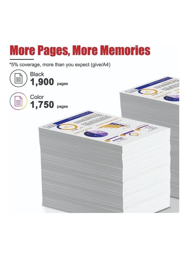 كانون 067 خرطوشة حبر 4 عبوات لطباعة MF656Cdw MF654Cdw MF653Cdw LBP632Cdw - Image 4