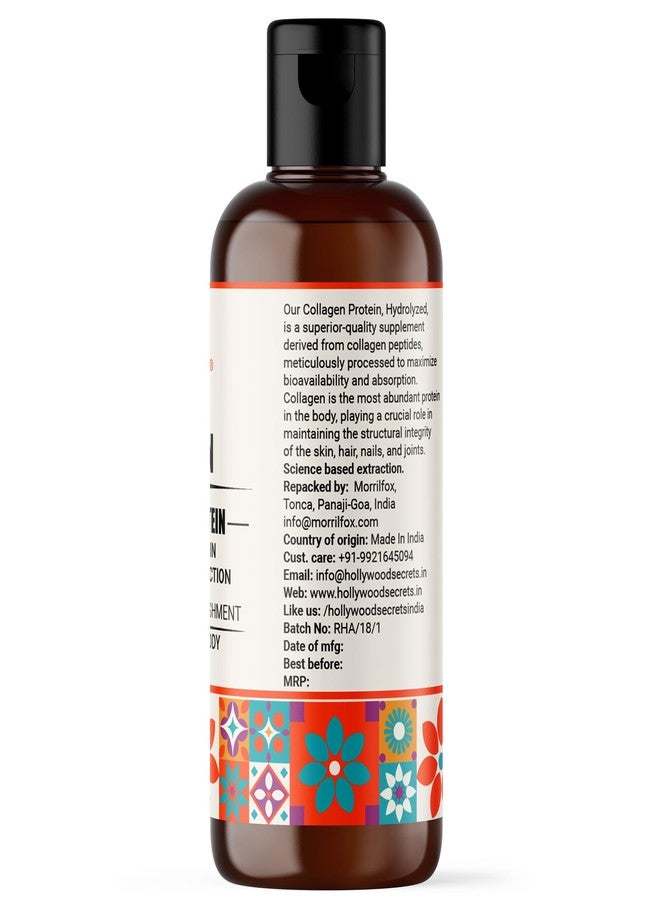 Hollywood Secrets Hydrolyzed Collagen Protein Liquid 100 ml - Image 2