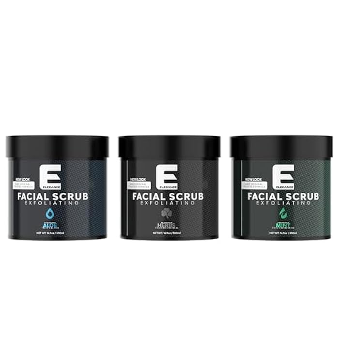 E Elegance Elegance Natural Face Scrub, 16.9 Oz, Aloe Vera Based Facial Scrub, Exfoliate and Eliminate Impuritites for a Healthy and Hydrated Glowing Skin - Image 4