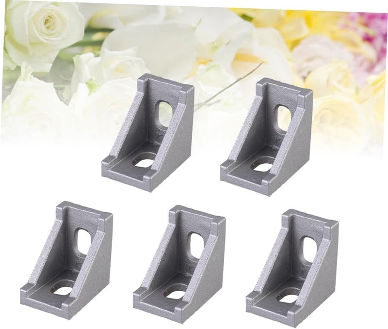 Heavy Duty Aluminum Extrusion Connector 20mm 20pcs Metal Corner Bracket for 3D Printer Router - Image 5