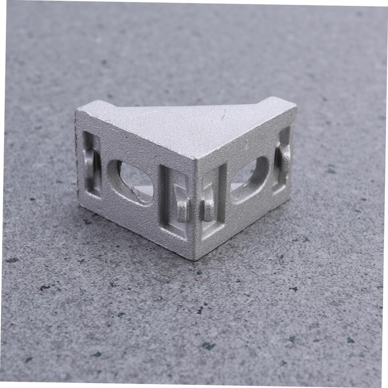 Heavy Duty Aluminum Extrusion Connector 20mm 20pcs Metal Corner Bracket for 3D Printer Router - Image 4
