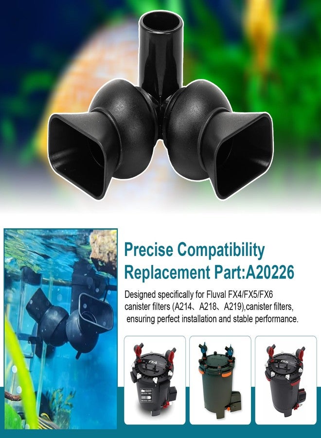 IFERLA Replacement Output Nozzle for Fluval Fx4/Fx5/Fx6 High Performance Canister Filters Assembly, Aquarium Return Nozzle for Fluval Fx4,Fx5 Fx6 Replacement Parts - Image 2