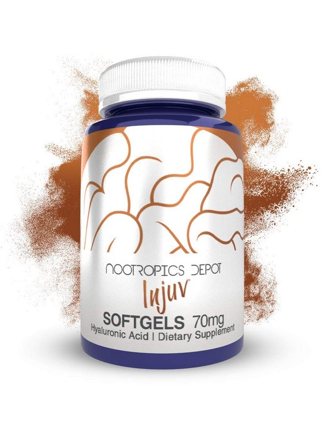 Nootropics Depot Injuv Softgels ; 70Mg ; 60 Count ; Natural Hyaluronic Acid ; Skin Health Supplement - Image 1