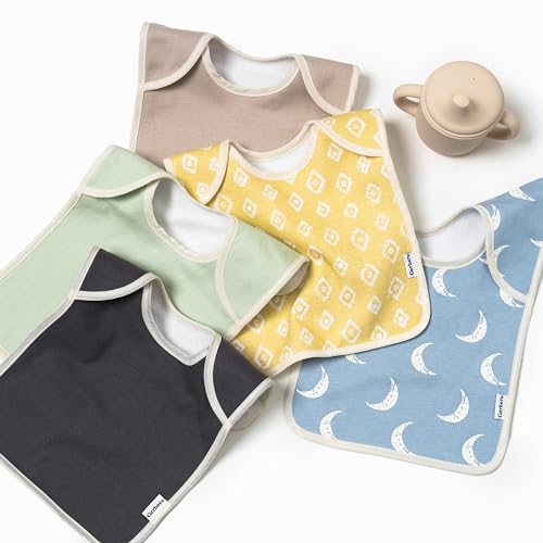 Gerber Baby Unisex Lap Shoulder Bibs 8Pack Multi Pink One Size - Image 3