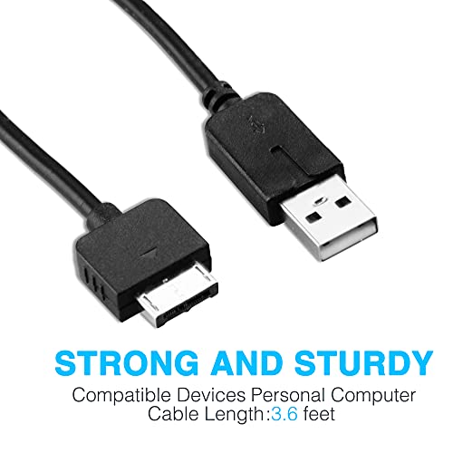 Xahpower 3.9ft PS Vita Charger Cable, 2 in 1 USB Data & Power Charger Cord Replacement for PlayStation Vita 1000 (Only Compatible with PSV 1000) - Image 3