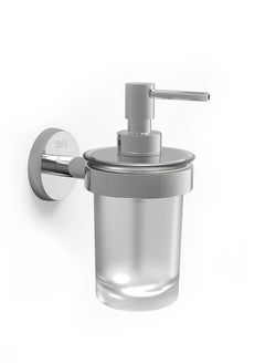Roca Twin16703 Liquid Soap Dispenser -Silver 