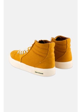 Sun Stone Men Jett Medium High Cut Casual Shoes, Mustard  - Image 2