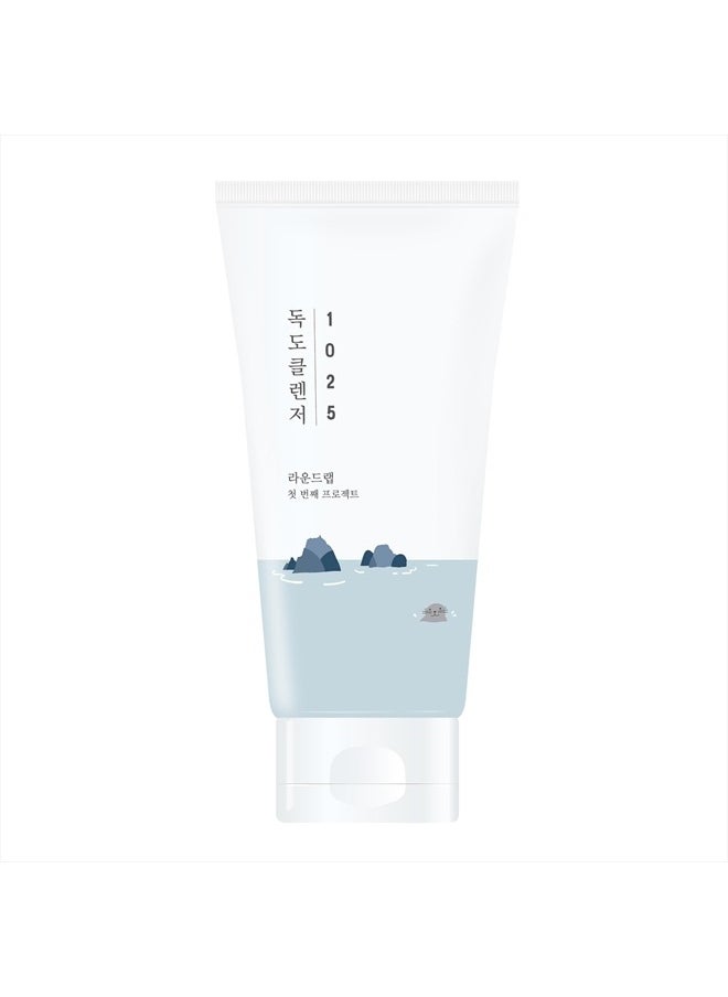 Round Lab - 1025 Dokdo Cleanser 150ml / Moisturizing, Cleansing, Gentle, Bubbly Foam Cleanser (150ml) - Image 1