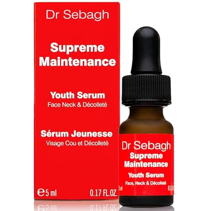 Dr. Sebagh Dr Sebagh Supreme Maintenance Youth Serum (0.17 fl oz) - Award-Winning Anti Aging Resveratrol Serum for Face - Collagen-Boosting Hydrating - Advanced Resveratrol Skin Care Treatment - Image 1