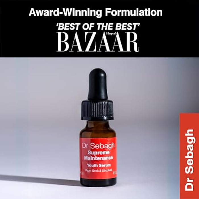 Dr. Sebagh Dr Sebagh Supreme Maintenance Youth Serum (0.17 fl oz) - Award-Winning Anti Aging Resveratrol Serum for Face - Collagen-Boosting Hydrating - Advanced Resveratrol Skin Care Treatment - Image 3