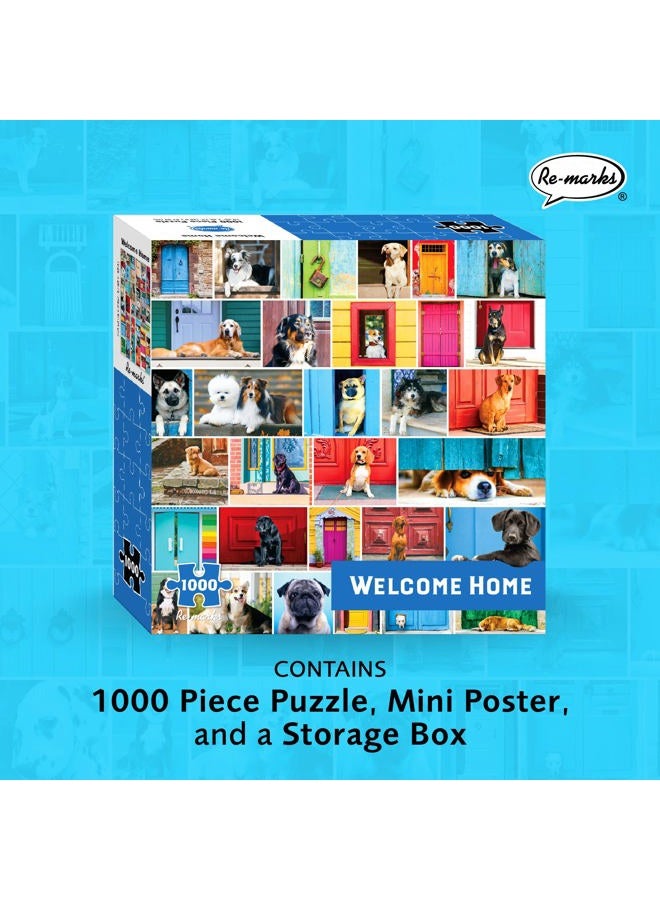 Re-marks Welcome Home 1000 Piece Puzzle - Image 2