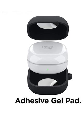 Silicone Case Compatible with Samsung Galaxy Buds Core Case (2025) with Cleaner Kit -Black - view 4