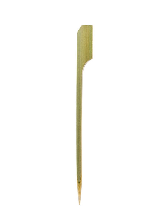 Restaurantware-4 Inch Paddle Bamboo Skewers, 1000 Sturdy Disposable Bamboo Food Picks - Sturdy, Paddle Head, Bamboo Appetizer Picks, Sustainable, For Serving Appetizers and Cocktail Garnishes - Image 1