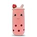 Rexinc Cute Plushies Plush Plushie Long Strawberry Pillow Bubble Tea Stuffed Animal Valentines Gift for Kids Adults GirlfriendPink Plush16 Inch - Image 3
