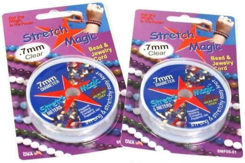 Stretch Magic Elastic Beading Cord Stretch Magic 2-Spools - Image 3