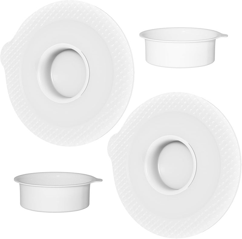CVILL 2-Piece Mixing Bowl Cover for KitchenAid Tilt Stand Mixers 4.5-5-Quart Stainless Steel Mixing Bowls - Bowl Lids Prevent Ingredient Spills - Image 1
