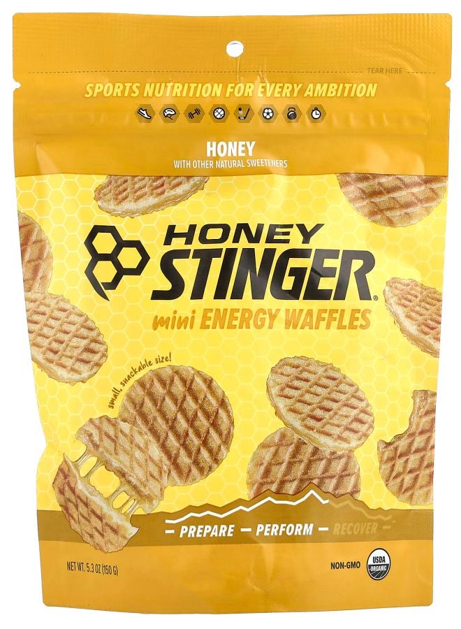 Honey Stinger Mini Energy Waffles Honey 5.3 oz (150 g)