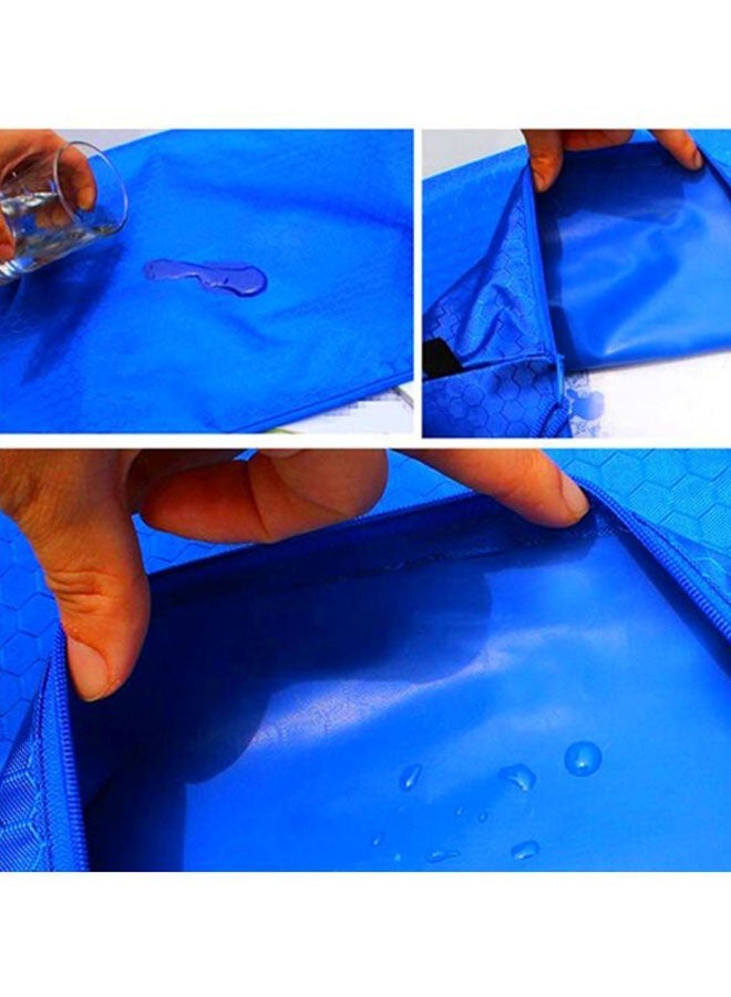 NIBEMINENT 5-Piece Waterproof Zipper File Bag Set Multicolour  - Image 2