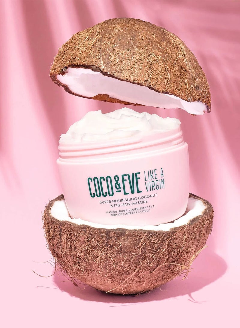 Coco & Eve Like A Virgin Super Nourishing Coconut & Fig Hair Masque 212ml - Image 4