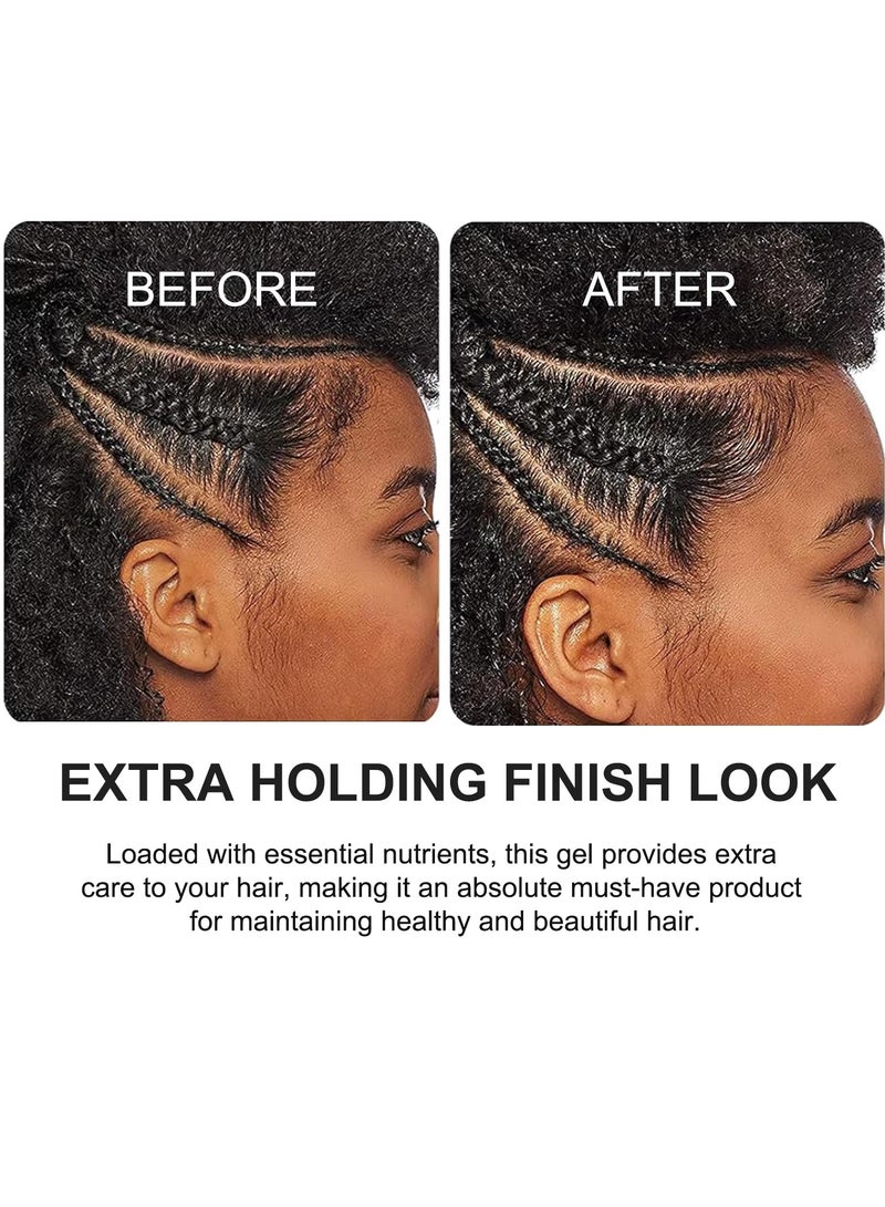 ALIVER جل تصفيف الحواف بالروزماري 60 جرام مع 3 قطع فرشاة تحكم الحواف - Image 3