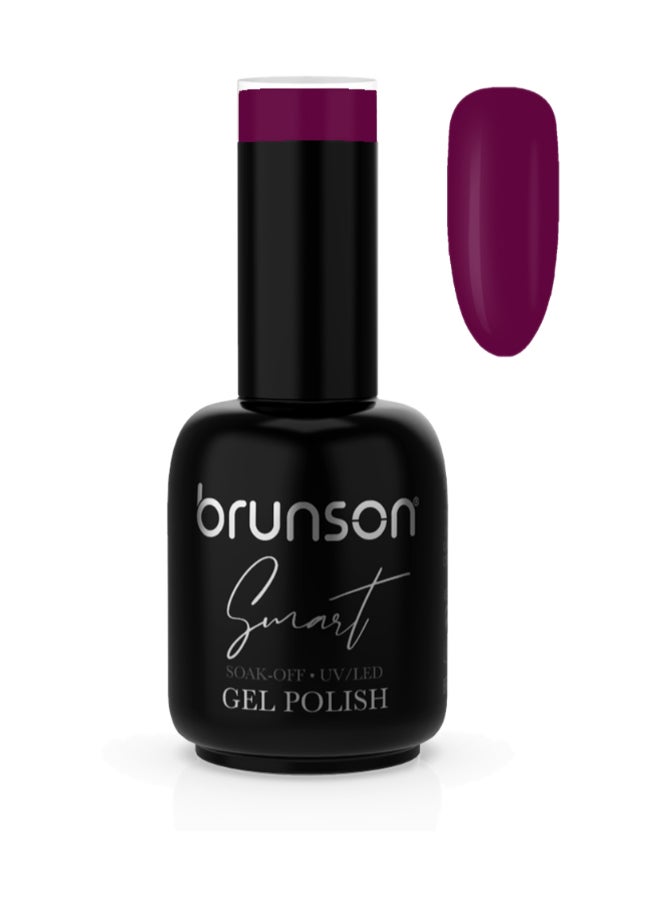 brunson Smart Gel Polish 18ml Long Lasting UV LED Soak Off Gel Nail Polish High Glossy Shine Finish Chip Resistant Salon Quality for Nail Art French Manicure Pedicure Gel Extensions Professional Gel Nail Paint  - Image 1