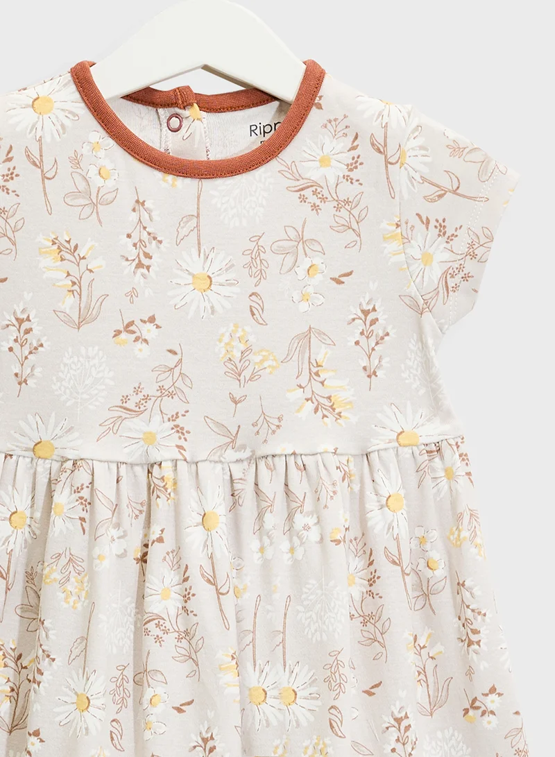 Ripples  Floral Print Dress for Women | Best Price UAE
