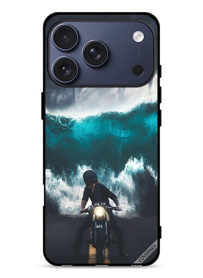 Covernex Apple iPhone 17 Pro Protective Case Cover Water Wave Art - Image 1
