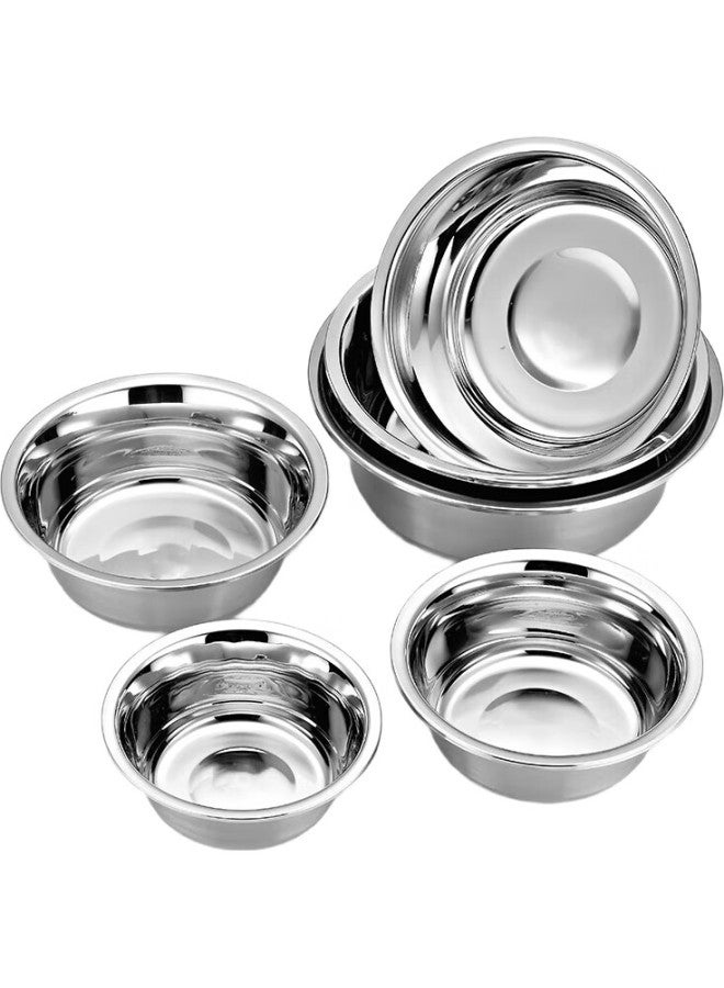 Yutai 316 Stainless Steel Bowl, Thickened Household Cooking Bowl, Kitchen Basin, Soup Plate, Soup Bowl, Rice Bowl, Small Bowl, Soup Pot, 16Cm - Image 3
