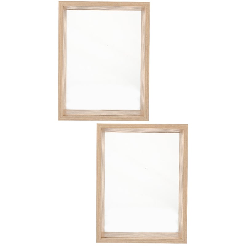 2pcs Dried Flower Frame Dried Flower Photo Frame Dried Flower Display Stand Decorative Floating Photo Frame - Image 1