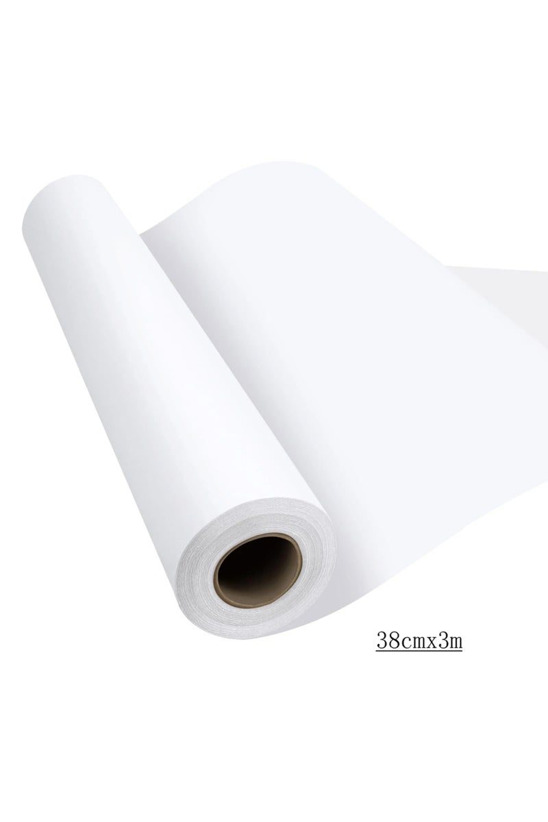 1 roll Kraft Paper  White Easel Paper Roll for Kids for Moving, Gift Wrapping, Wall Art, Table Runne