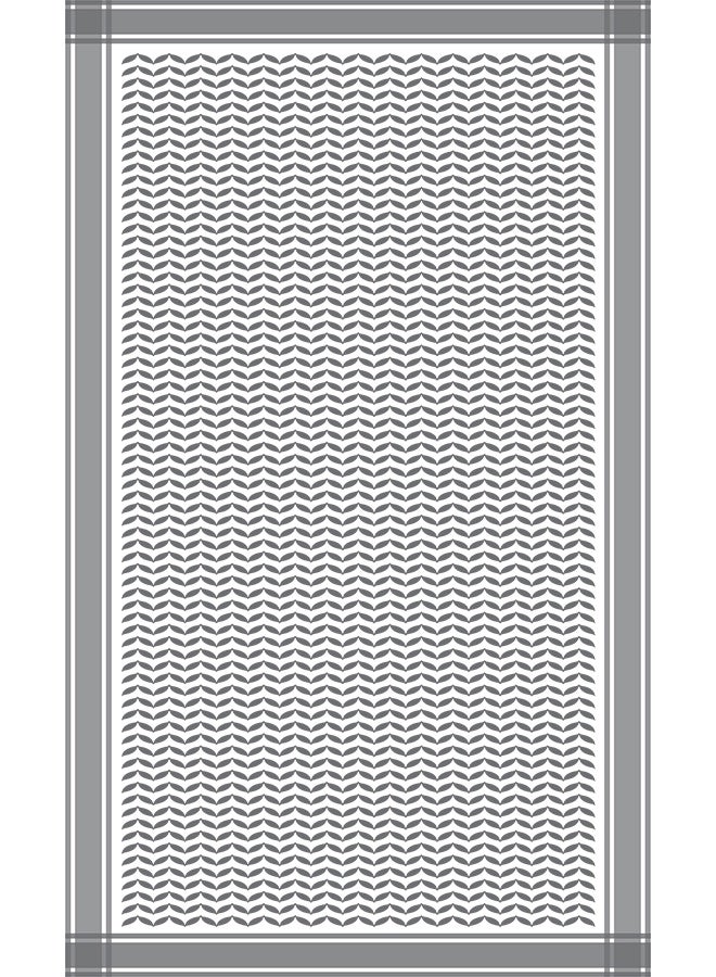 BU Towels BU Gym Towel (Ghutra Grey) | Made from Bamboo and recycled post-consumer plastic bottles | 45 x 75 cm - Image 1