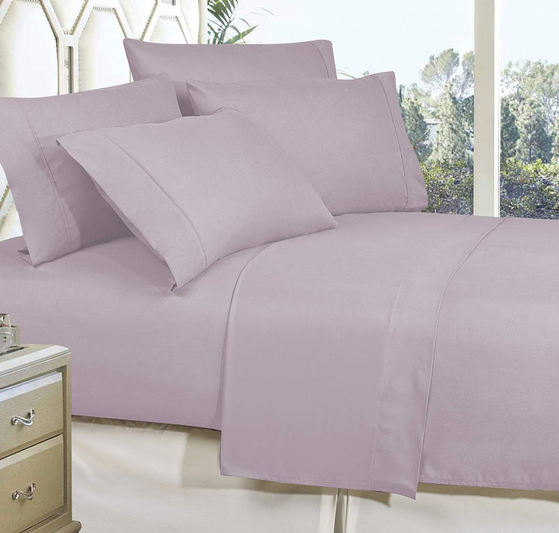 CELINE LINEN Best  Softest  Coziest Bed Sheets Ever! 1800 Premier Hotel Quality Wrinkle-Resistant 3-Piece Sheet Set with Deep Pockets  Twin Lilac - Image 1