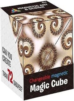 Generic Magic Cube Magnetic Toy Cube Transforms Into Over 70 Shapes Multicolor. 