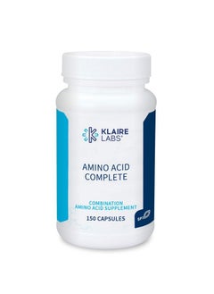 Amino Acid Complete Supplement Essential Amino Acid Blend 19 Free Form Essential & Nonessential Amino Acids With Taurine Supports Muscle Health & Protein Absorption (150 Capsules)