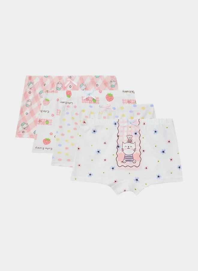 ستايلي Styli Pack of 4 - Assorted Boxers