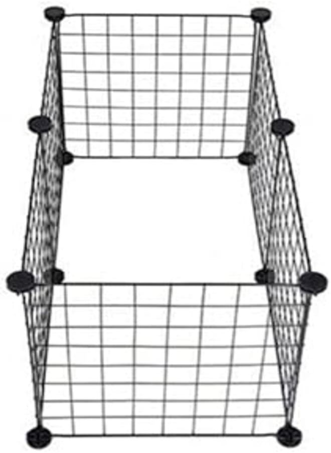 Generic Portable Metal Exercise Pen Easy Disassembly Portable Pet Exercise Pen Indoor Outdoor 