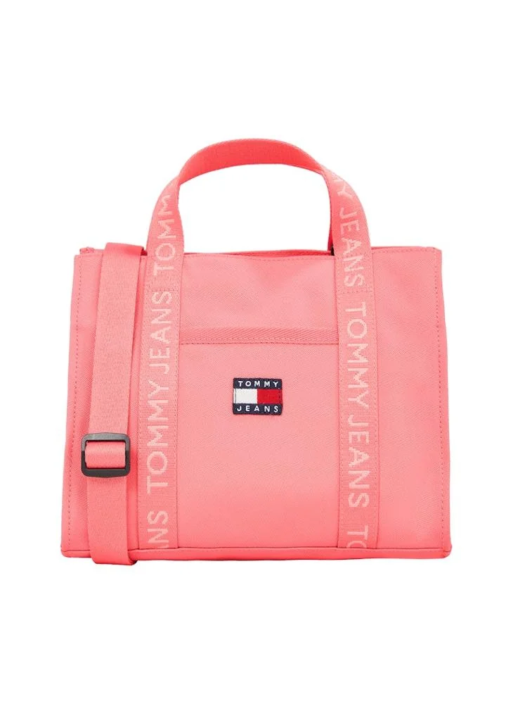 TOMMY JEANS Logo Detail Zip Over Tote