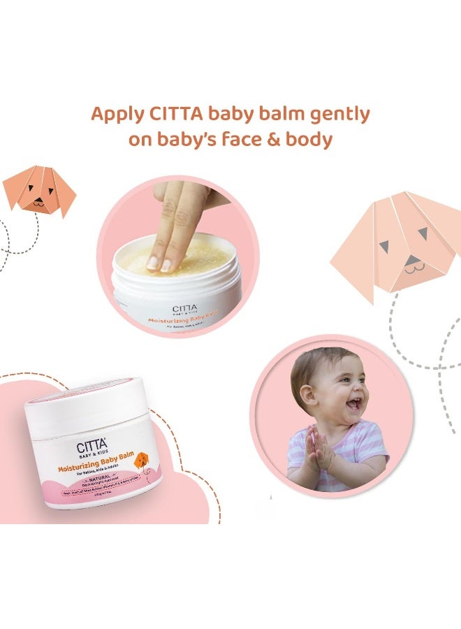 CITTA Moisturizing Baby Balm for Babies, Kids & Adult with Shea Butter & Vitamin E for Newborns and Kids | 200 g - Image 5