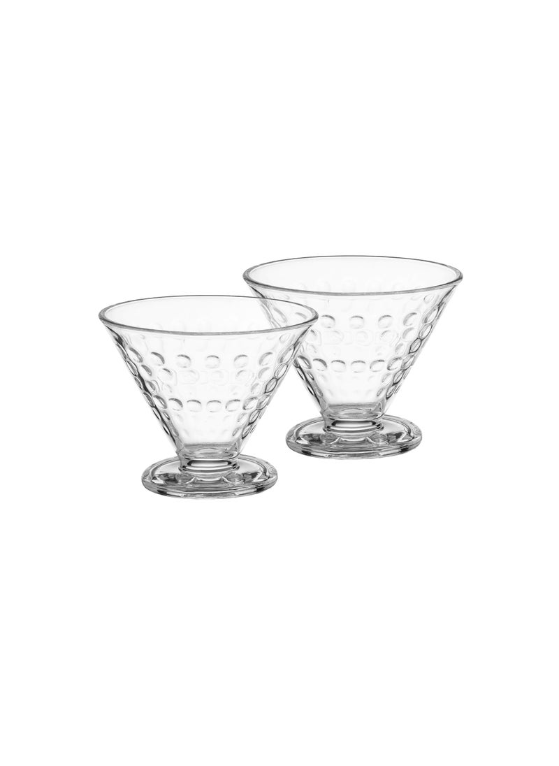 Deli Glass A set of 6 clear glass juice and dessert serving glasses and all uses  - Image 3