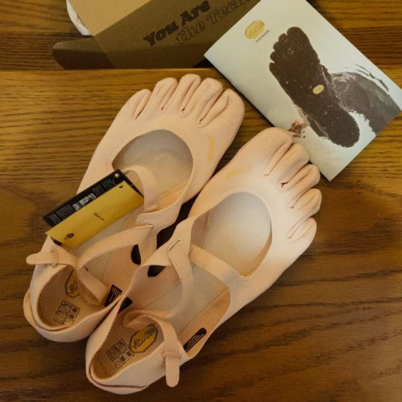 V-Soul Women's Fivefingers Toe Shoes for Yoga, Pilates, Dance, Fitness - Image 3
