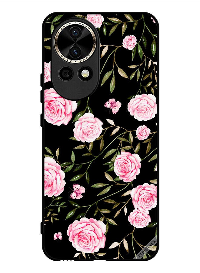 Covernex Protective Case Cover For Huawei nova 12 Rose In Bunches Of Small Leaves - Image 1